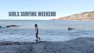 Girls weekend away in Devon vlog (campfires, surfing, seaside towns)