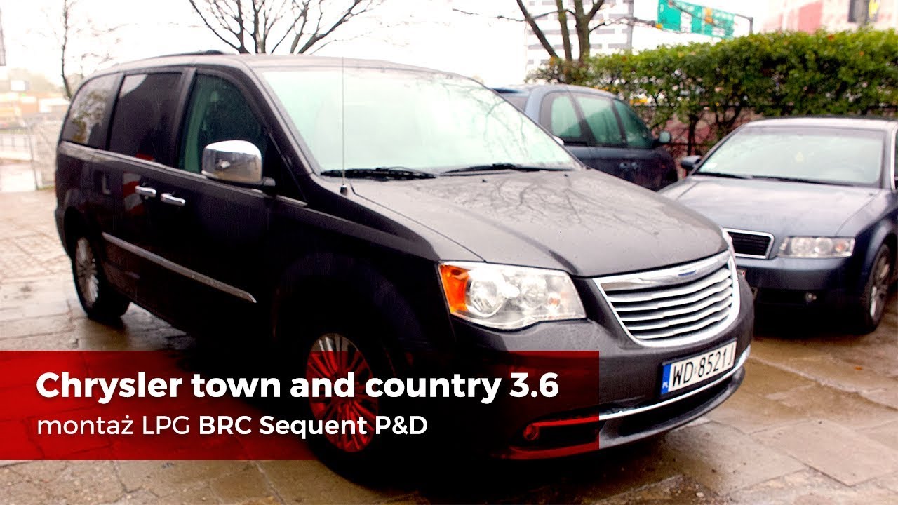 Montaż Lpg Chrysler Town And Country 3.6 V6 2016R Energy Gaz Polska Na Gaz Brc Sq P&D - Youtube