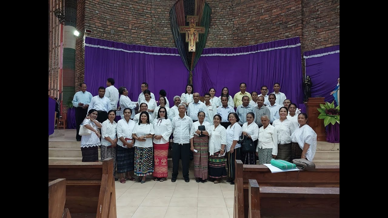 MISA PELANTIKAN PENGURUS DPP/DKP PAROKI ST. ANTONIUS PADUA SASI - KEFAMENANU