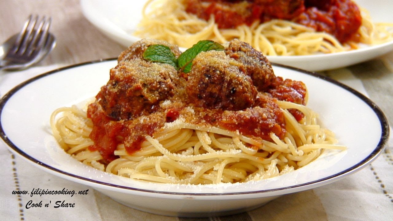 Spaghetti and Meatballs YouTube