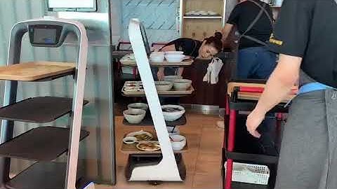Robot phục vụ khách tại nhà hàng HongKong đã có mặt tại Việt Nam | pudu.vn