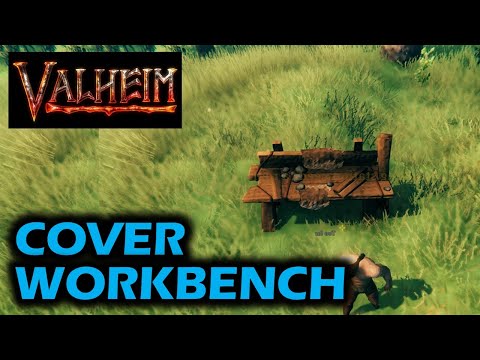 how to use workbench build cover and make roof valheim walkthrough