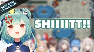 Rushia Among Us Ultimate Gamer Rage Hololiveeng Sub