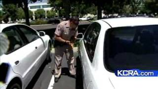 CHP Sets Up Hands-Free Cell Phone Sting