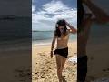 Crossdresser at the beach #cd #bikini #beach #mtf