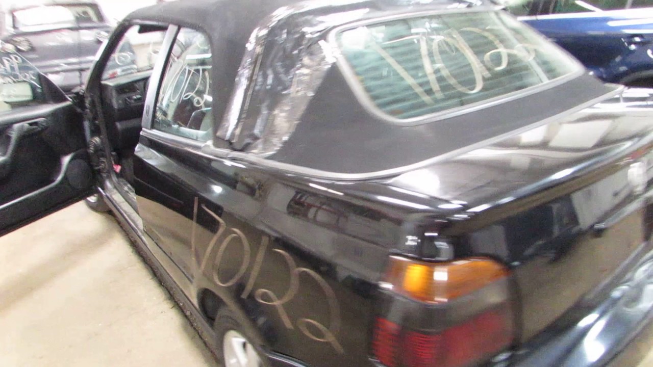 Parting out a 1999 Volkswagen Cabrio - 170122 - Tom's Foreign Auto