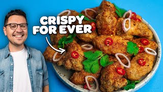 These Thai Chicken Wings Stay Crispy For Hours!