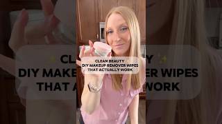 🧖‍♀️✨The BEST DIY Non-Toxic FRESH FACE Makeup Remover Wipes 💥Tough on Makeup, Gentle on Skin!! screenshot 4