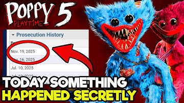 Poppy Playtime Chapter 5 - TODAY SOMETHING HUGE HAPPENED and NOBODY NOTICED IT 😃 NEW FAMILY READY