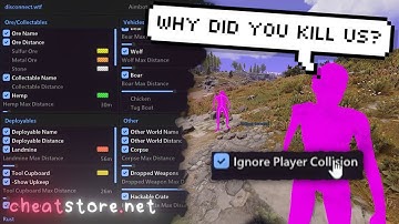 Using Rust Cheats To Doorcamp and Raid (disconnect.wtf Rust Cheat)