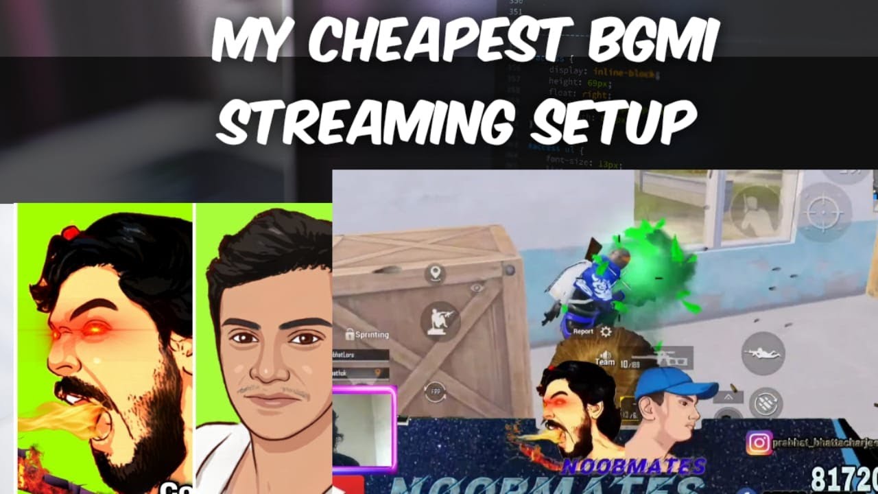 My Budget Streaming Setup|| Most Effective and cheapest Streaming setup for BGMI in 2021 ||