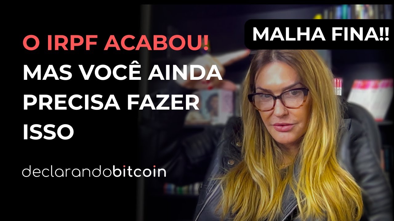 FIM DO IRPF 2025! Evite MULTA e MALHA FINA nas suas operações com CRIPTO