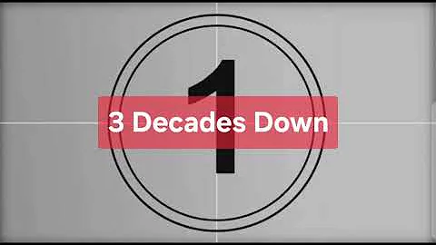 3 Decades Down