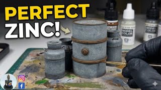 Painting Zinc Surfaces - Quick & Easy Scale Model Tutorial