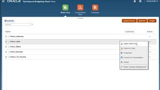Copying Scenarios with Model Change Management in Enterprise Planning Cloud