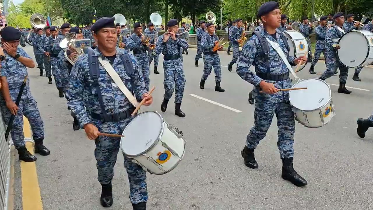 LATIHAN PERBARISAN HARI KEMERDEKAAN 2024 | RAPTAI PENUH | PUTRAJAYA