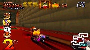 Crash Team Racing - Cortex Castle - CTR Challenge