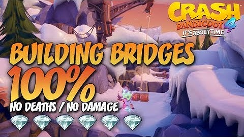 Crash Bandicoot 4: Building Bridges 100% Run - All Gems Guide (No Deaths / No Damage)