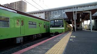 201系ND615編成 久宝寺発車