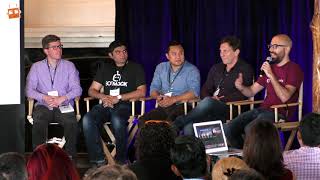 Conversational UX Design Panel with Botsociety, BotCopy, Hipmunk, & Botmock: Chatbot Conference 2017