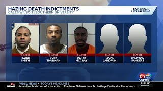 5 indicted in connection with hazing death of Southern University student