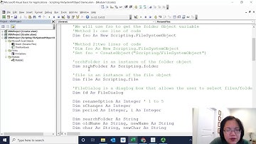 Excel VBA Files & Folders: Scripting FileSystemObject