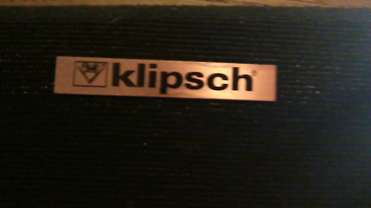 Klipsch Chorus II's my favorite speakers - YouTube