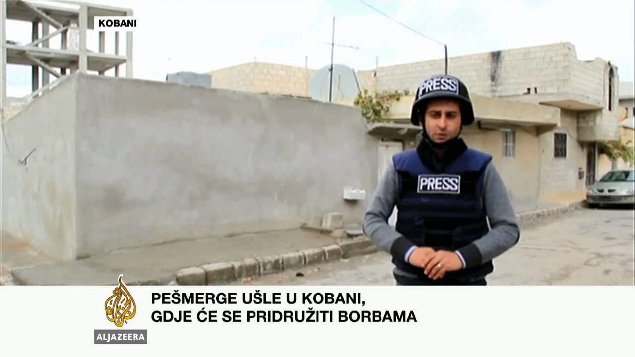 فريق الجزيرة يدخل كوباني