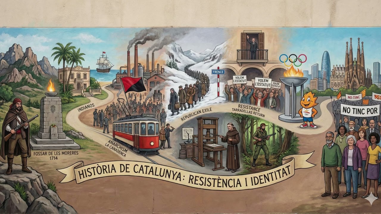 Learn Spanish: A history of Catalonia.