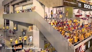 ASU Sun Devil Stadium Construction