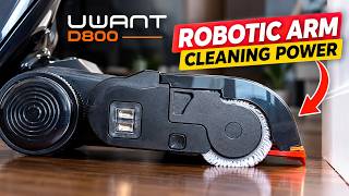 UWANT D800 Wet/Dry Vacuum Review | With Robotic Arm, Triple-Edge Cleaning, & 180° Lay-Flat Ability