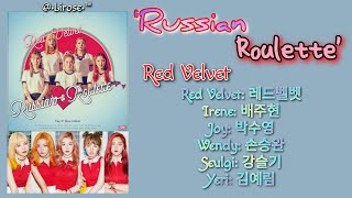 [Phiên âm tiếng Việt] RUSSIAN ROULETTE - Red Velvet