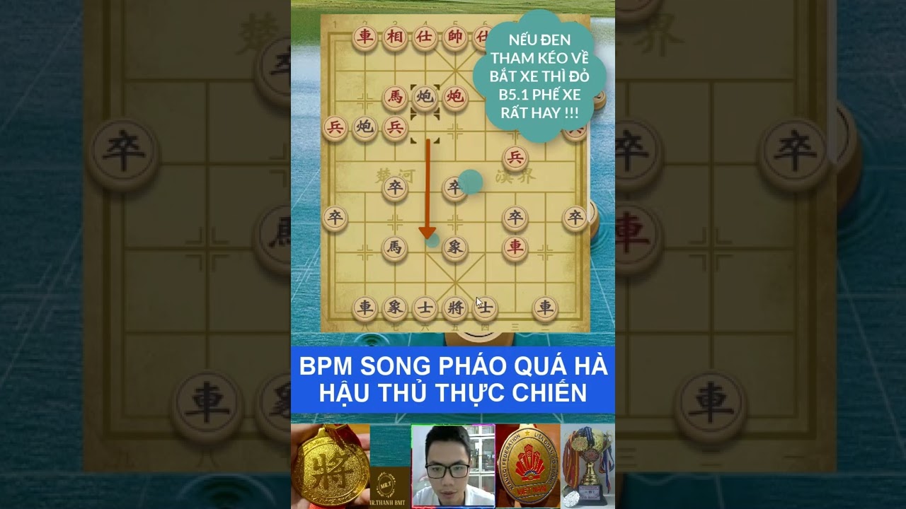 SONG PHÁO QUÁ HÀ HẬU THỦ NÉ PHI ĐAO BÊN TIÊN CẦN BIẾT