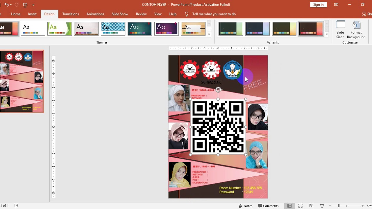 MEMBUAT LINK ROOM WEBEX KE DALAM QR CODE - YouTube