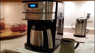 Cuisinart 10 Cup Coffee Maker with Grinder, Automatic Grind & Brew Review, Good coffee maker