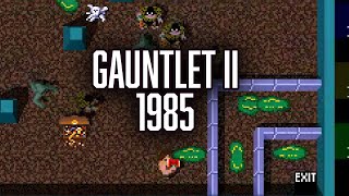 Gauntlet II (1985) Gameplay - Arcade Game by Atari - Retro Gaming