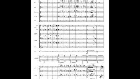 H. Berlioz: Sinfonía fantástica V - Songe d'une Nuit du Sabbat. Partitura