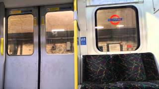 London Underground Hammersmith & City Line 5516, C Stock Kings Cross - Moorgate