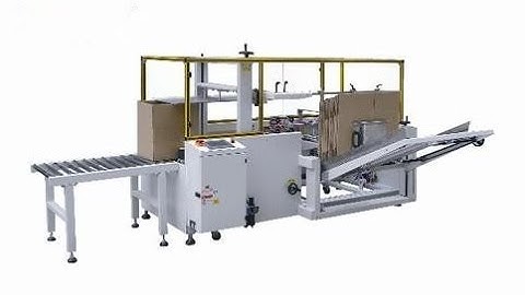 Automatic case unpacking machine for box unpacker system