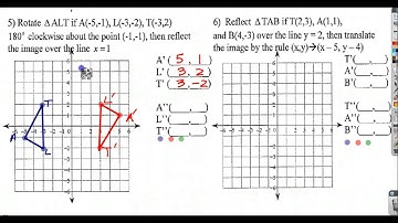 Transformations Packet Answers Explained