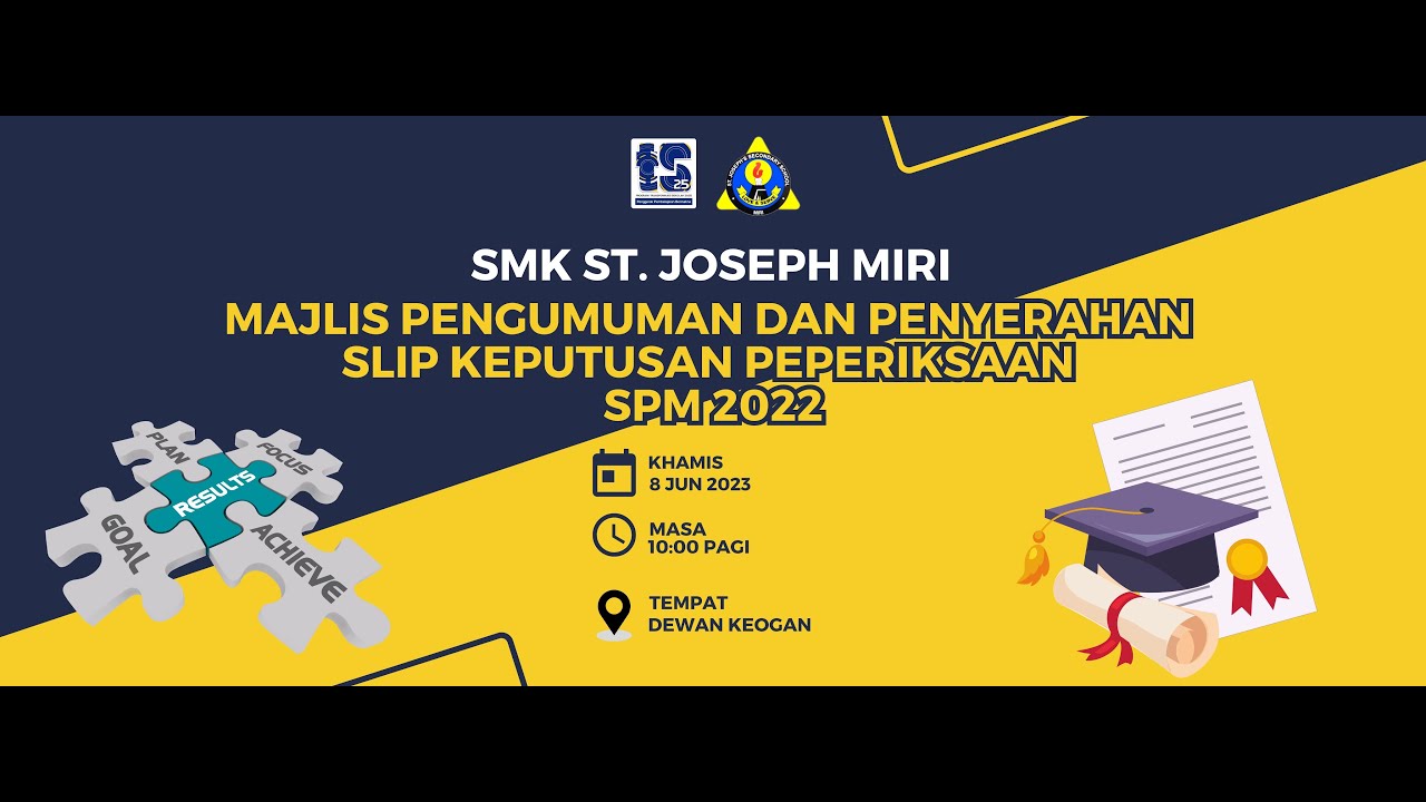 Majlis Penyerahan Slip Keputusan Peperiksaan SPM 2022 YouTube