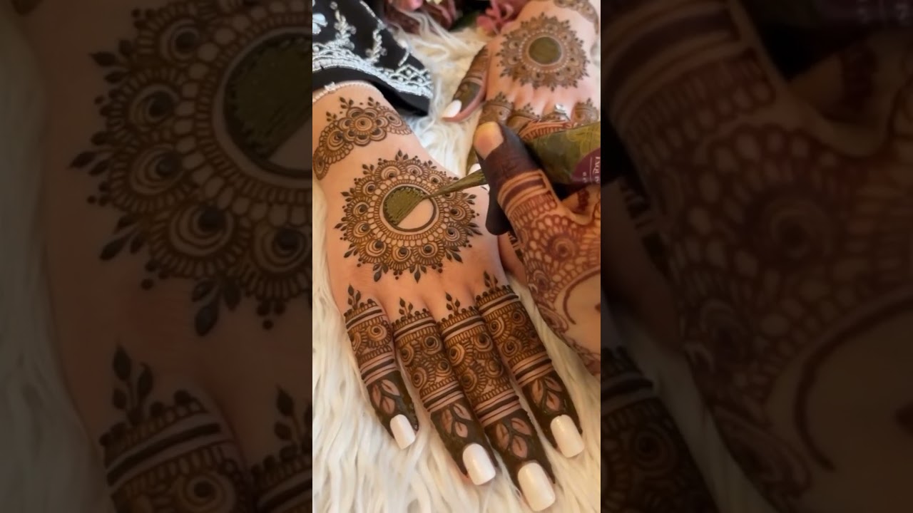 Easy mehendi design for Eid 