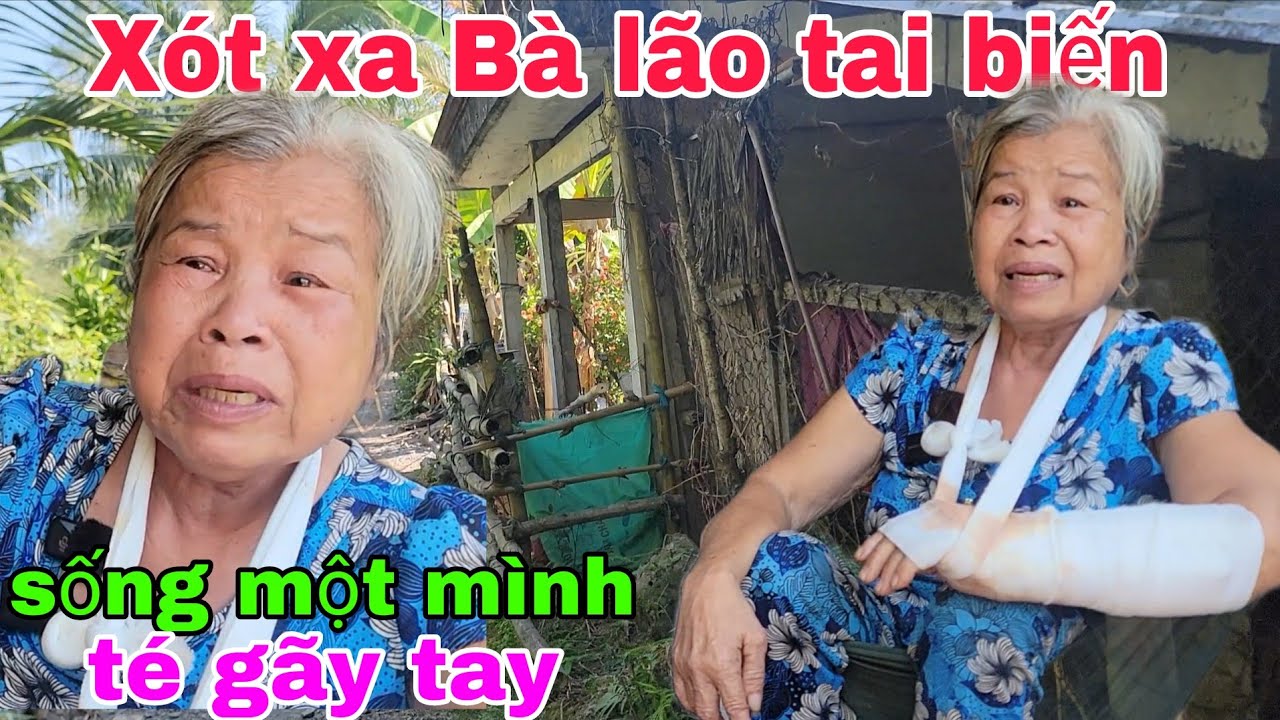 Bà lão Khóc nghẹn khi những người em vô tâm, vì đâu nên nỗi. Thiện Tâm 