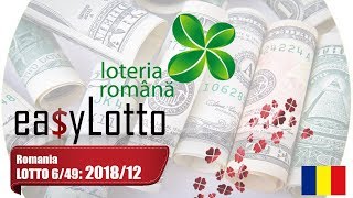 Romania Lottery Lotto 649 11 Feb 2018