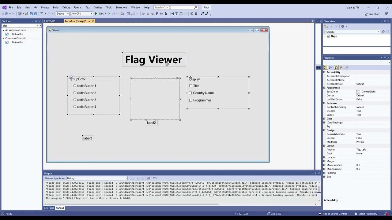 Flag in C part2 YouTube