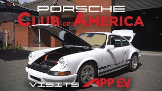 PNW Porsche Club VISITS APP EV!