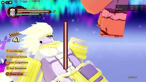 [Shonen Unleashed] Moded Jotaro [P3] 123 dmg combo