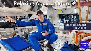 Artemis II: How Astronauts Sleep Around the Moon #artemis