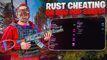 Trying Rust Cheats on an 800 Pop Server… INSANE Ending