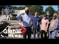 Hurricane Ida: Biden tours flood-hit areas, calls climate change “existential threat”